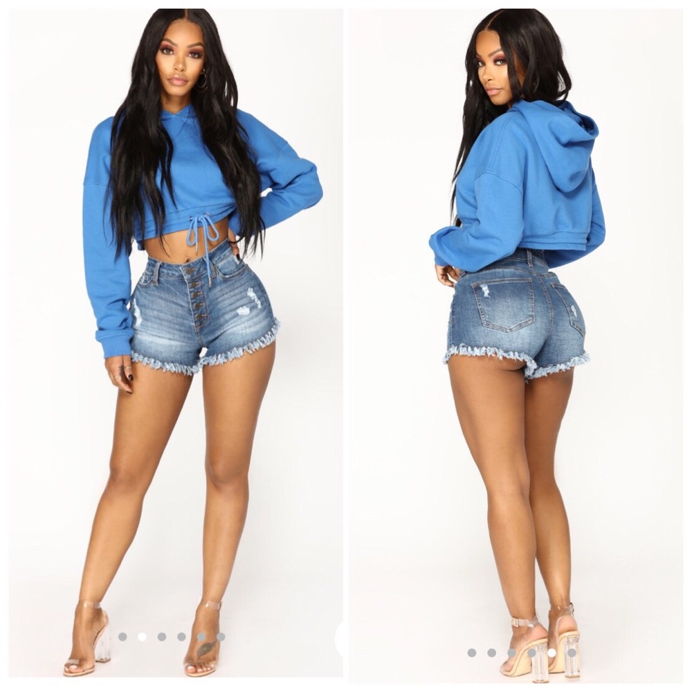 NWT FASHION NOVA DENIM SHORTS💖